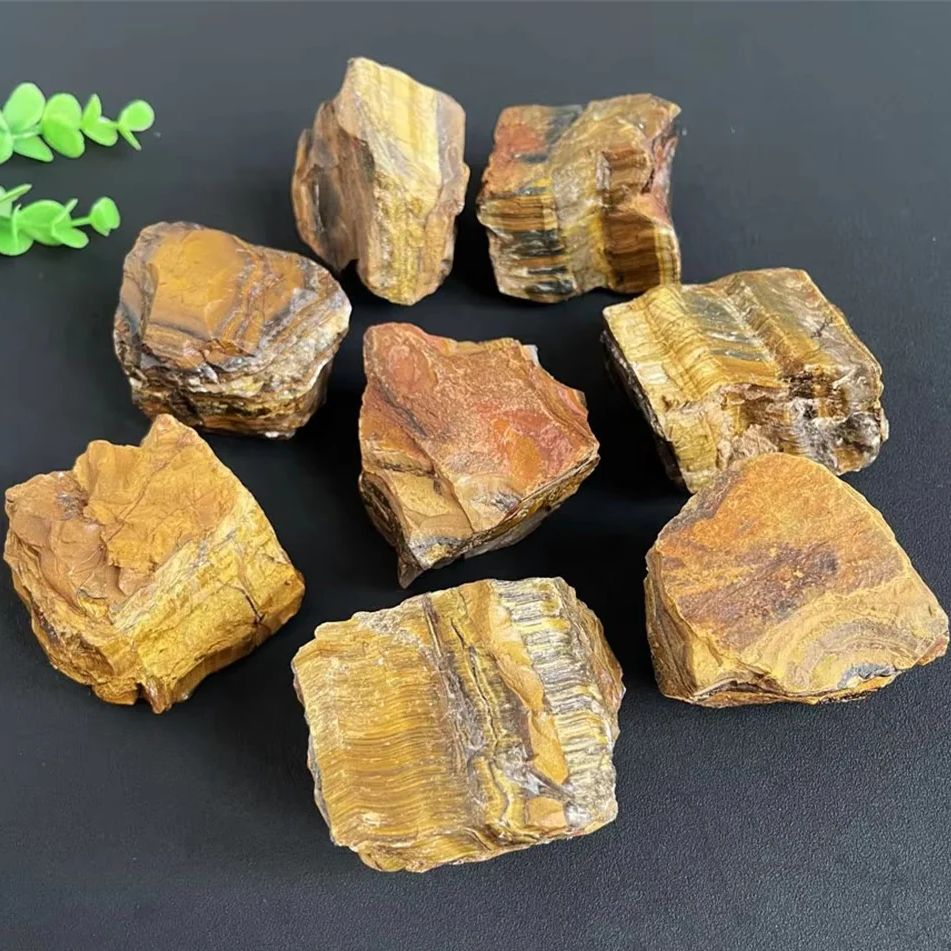 Natürliche Tigerauge Roh stein – Fish Tank Gravel Bewertung und Preis