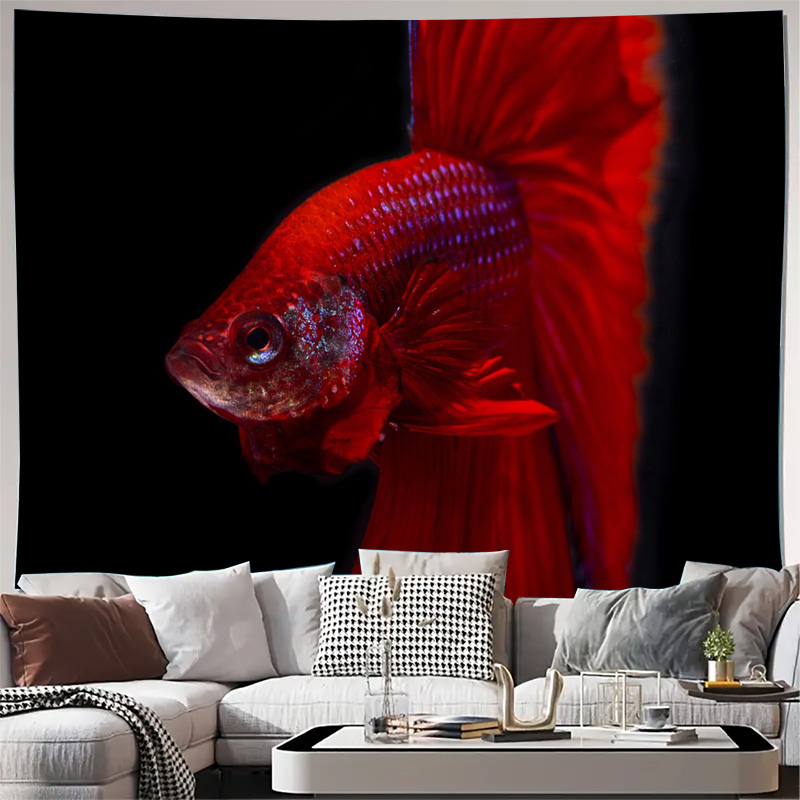 Lebendiger roter Betta-Fisch W – Fish Aquarium Home Bewertung und Preis