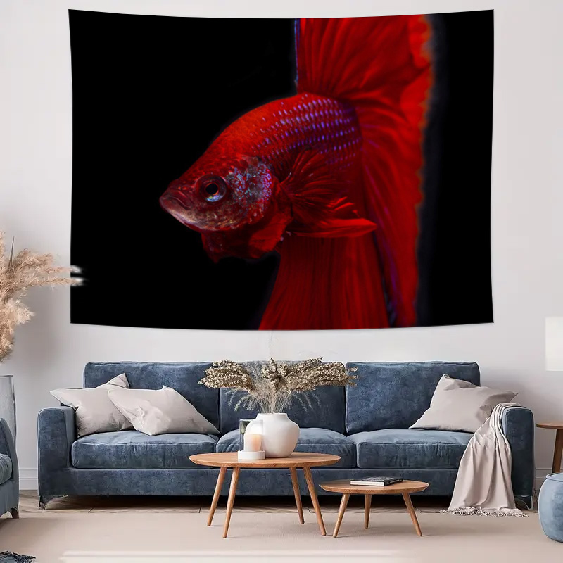 Lebendiger roter Betta-Fisch W – Fish Aquarium Home Bewertung und Preis